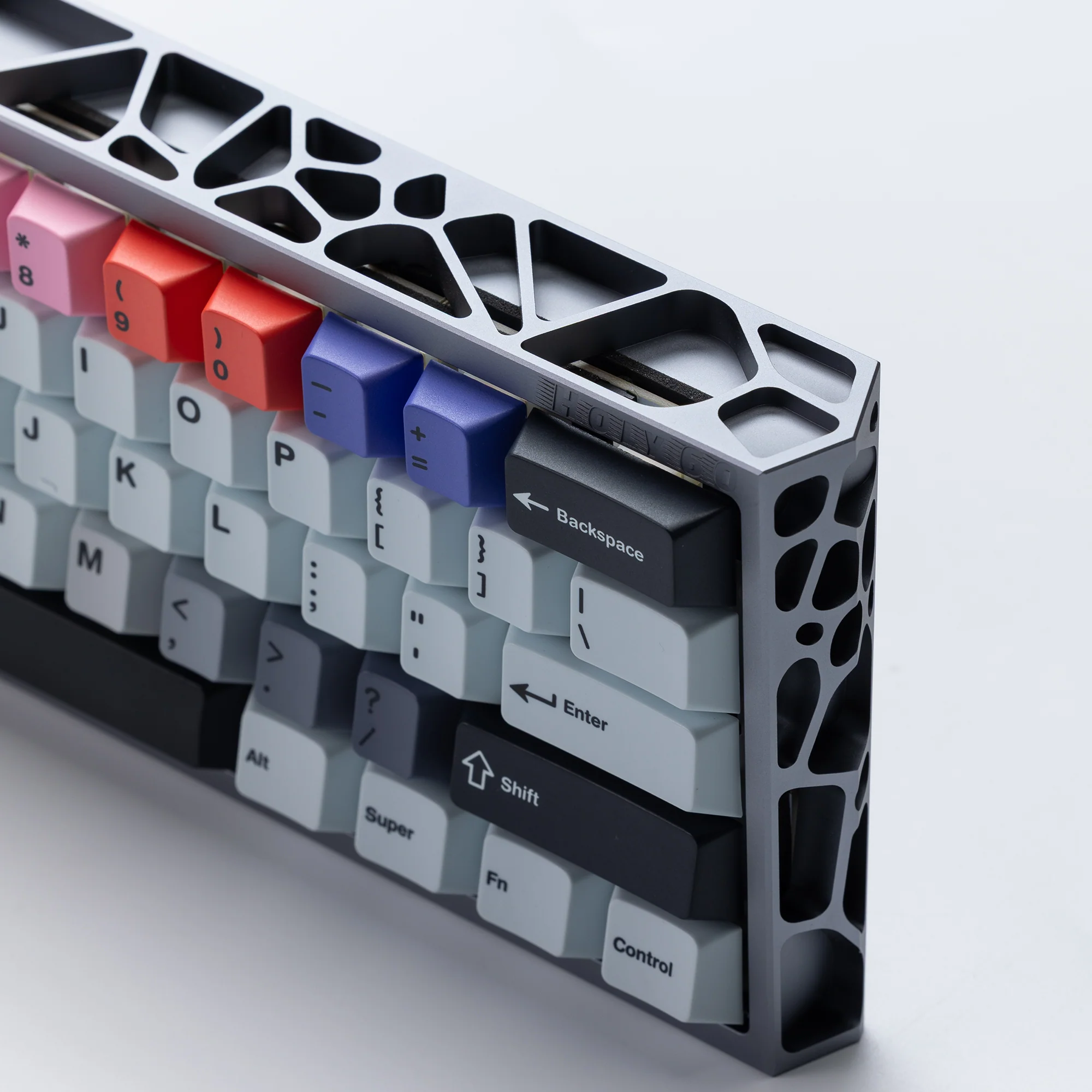 Ready to use Holy60 Keyboard Dark Gray with PBTfans No Signal