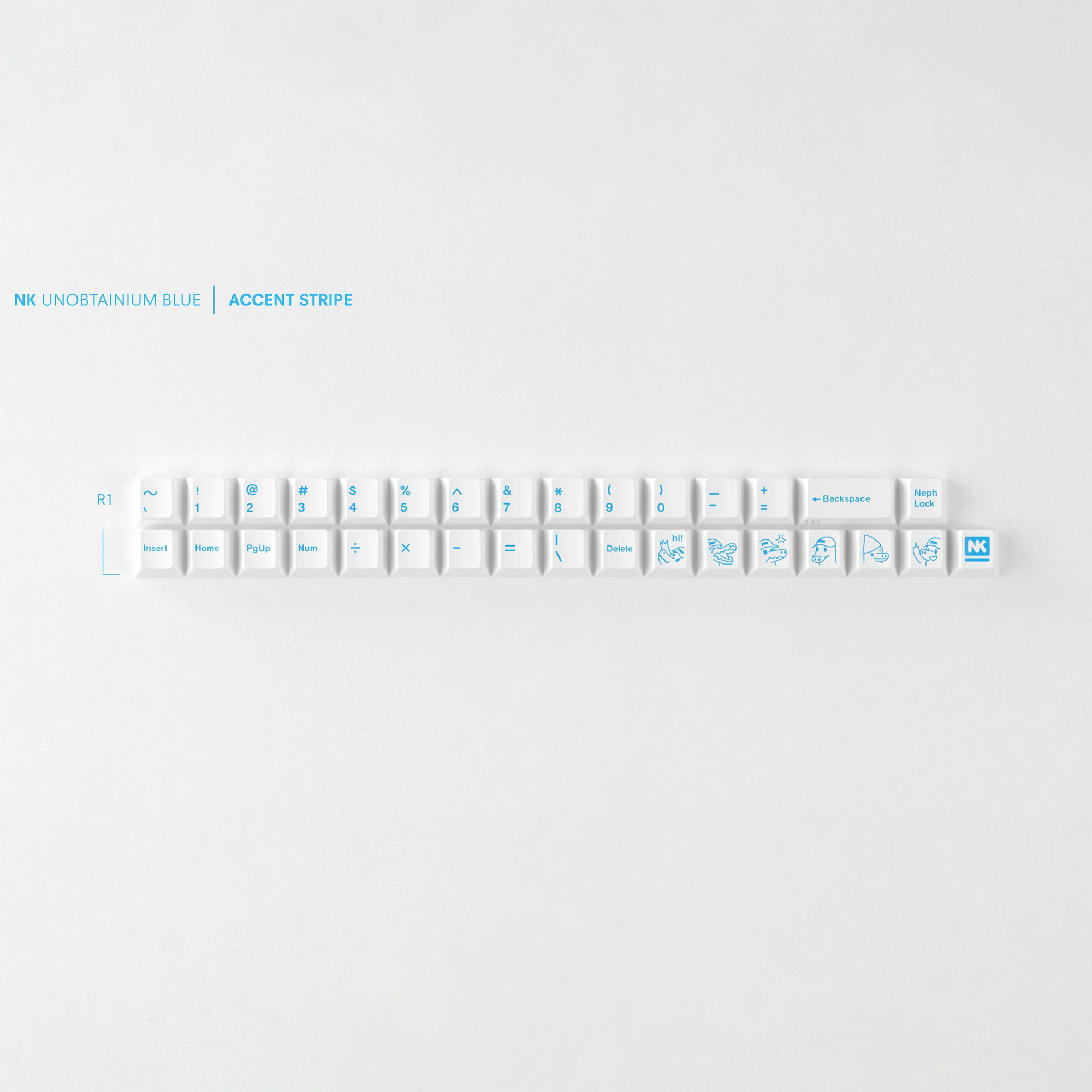 GMK CYL Unobtainium Blue