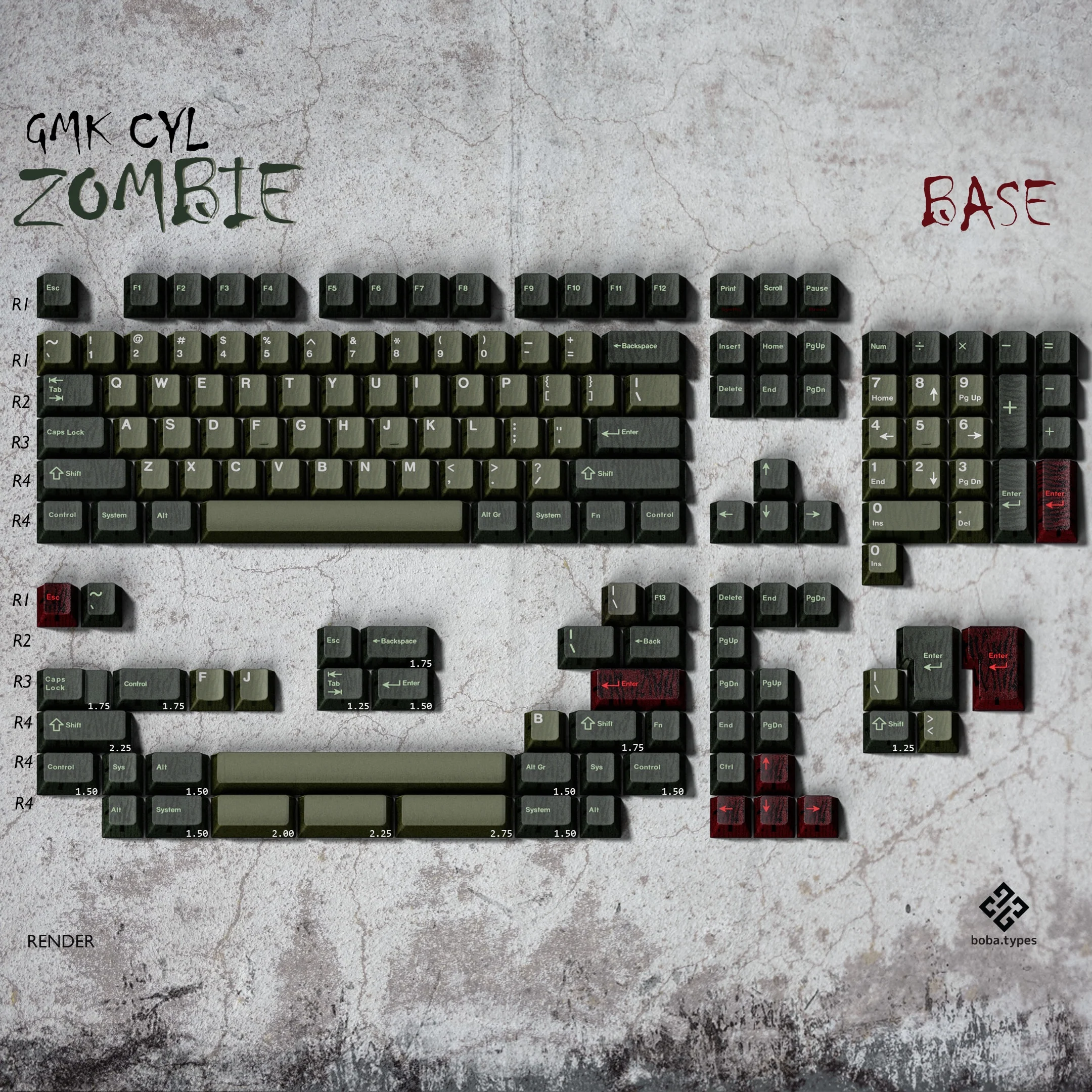 GMK CYL Zombie