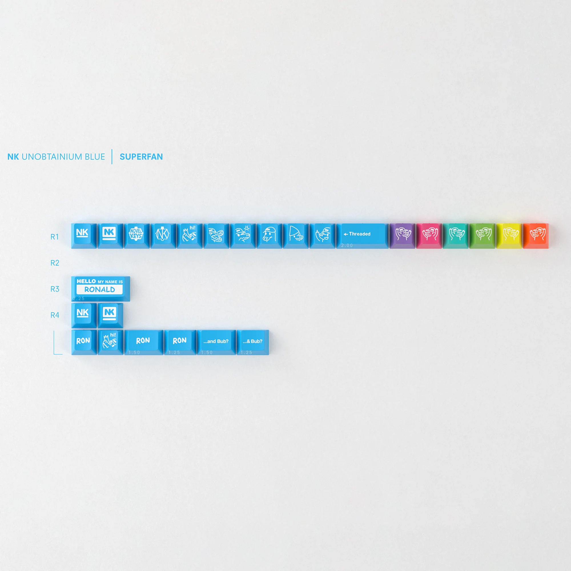 GMK CYL Unobtainium Blue