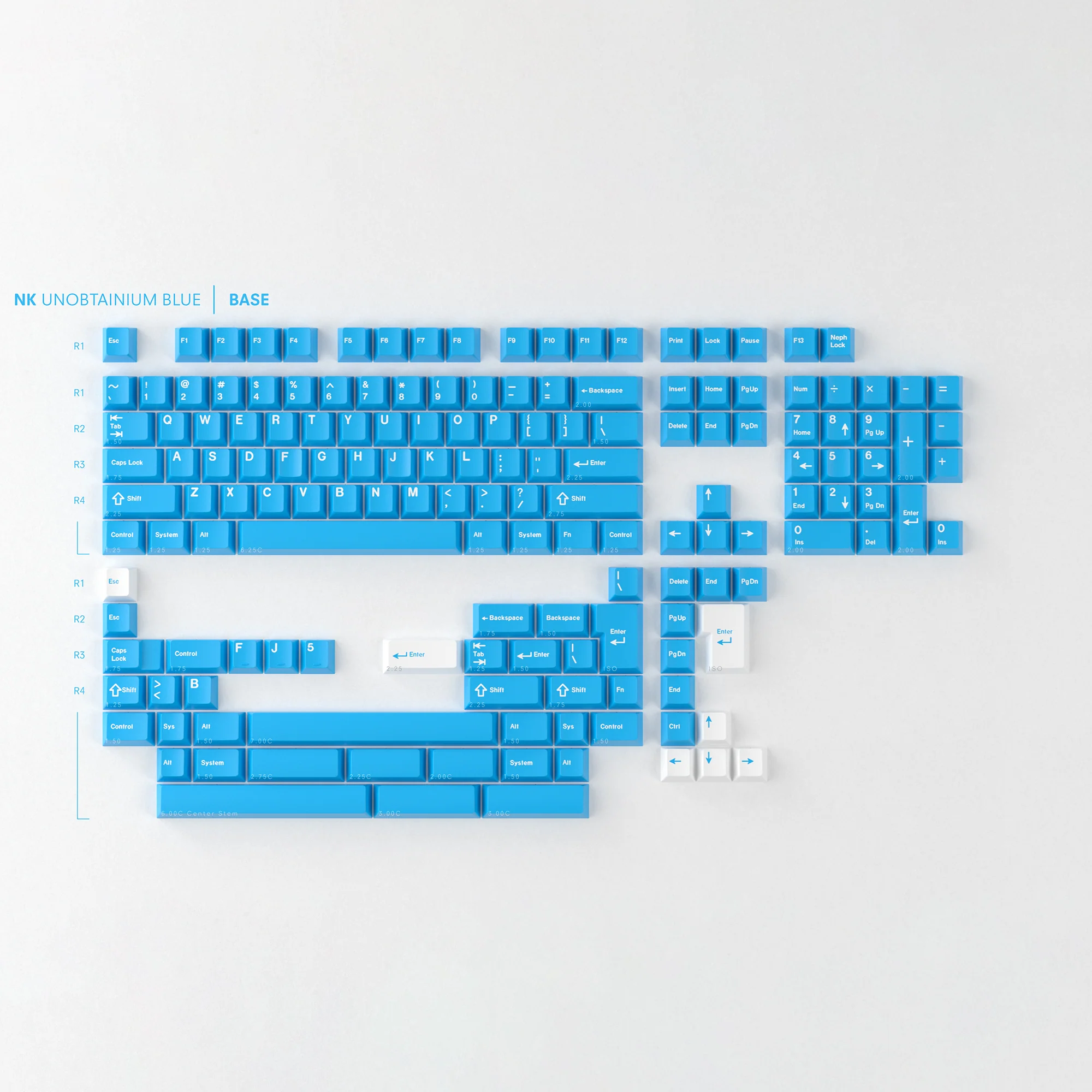 GMK CYL Unobtainium Blue